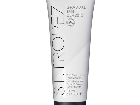 Gradual Tan Classic Daily Firming Lotion ujędrniający balsam stopniowo budujący opaleniznę Light Medium 200ml Online Hot Sale