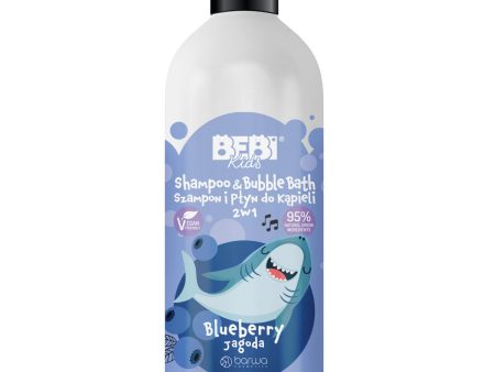 Bebi Kids szampon i płyn do kąpieli dla dzieci 2w1 Jagoda 500ml Cheap