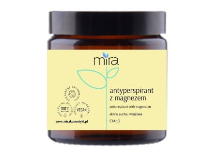 Naturalny antyperspirant w kremie z magnezem 50g For Discount