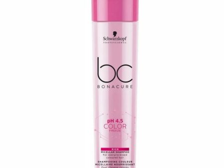 BC Bonacure pH 4.5 Color Freeze Rich Shampoo nabłyszczający szampon do włosów farbowanych 250ml Online Hot Sale