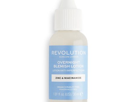 Skincare Overnight Blemish Lotion Zinc & Niacinamide punktowy preparat na niedoskonałości 30ml Hot on Sale