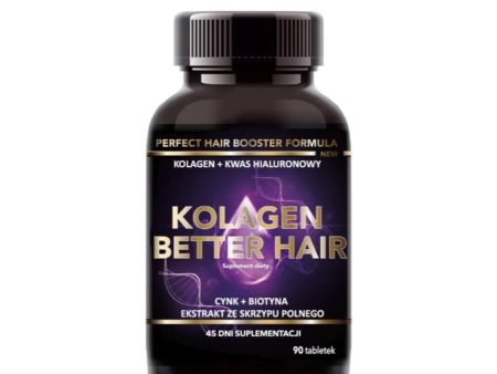 Kolagen Better Hair suplement diety 90 tabletek For Discount