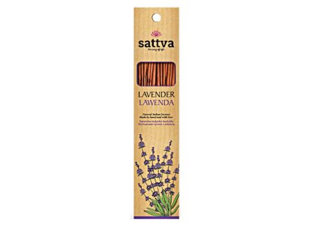 Natural Indian Incense naturalne indyjskie kadzidełko Lawenda 15szt Supply