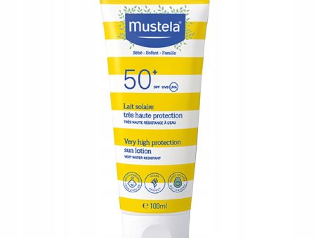 SPF50 Mineral Sunscreen Lotion przeciwsłoneczne mleczko do skóry wrażliwej 100ml Online Hot Sale