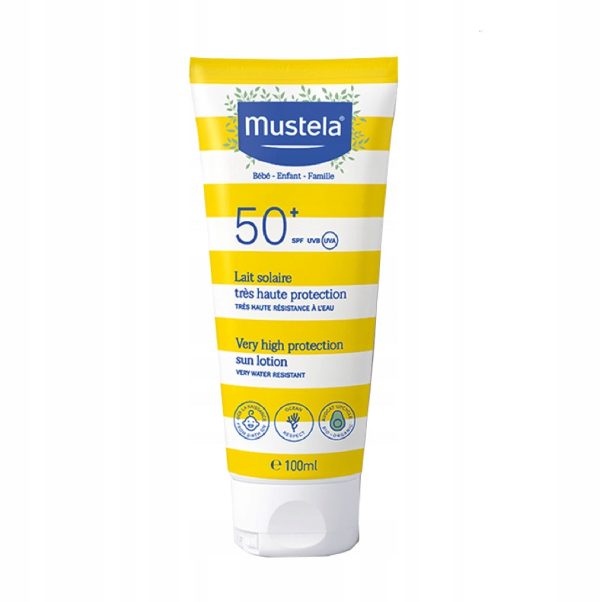 SPF50 Mineral Sunscreen Lotion przeciwsłoneczne mleczko do skóry wrażliwej 100ml Online Hot Sale