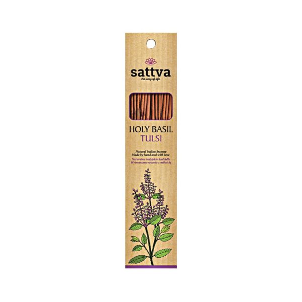 Natural Indian Incense naturalne indyjskie kadzidełko Tulsi 15szt Hot on Sale