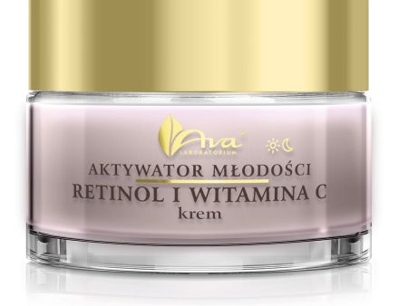 Aktywator Młodości krem do twarzy Retinol i Witamina C 50ml For Cheap