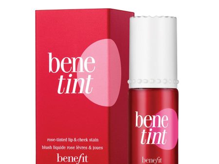 Benetint Cheek & Lip Stain róż w płynie do ust i policzków Czerwony 6ml Online