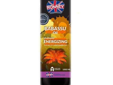 Babassu Oil Professional Shampoo Energizing energetyzujący szampon do włosów farbowanych 1000ml Discount