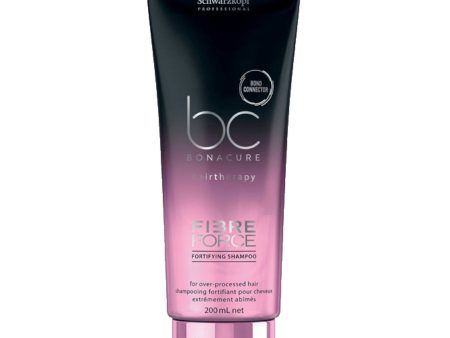 BC Bonacure Fibre Force Fortifying Shampoo wzmacniający szampon do włosów zniszczonych 200ml Hot on Sale