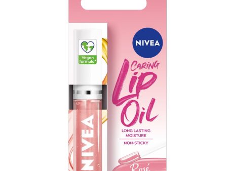 Caring Lip Oil pielęgnujący olejek do ust Rose 5.5ml Online