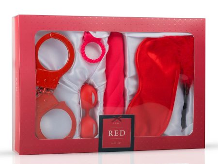 I Love Red Couples Box erotyczny zestaw prezentowy For Cheap