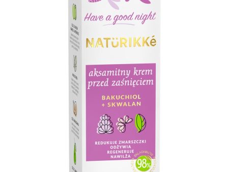 Aksamitny krem przed zaśnięciem Bakuchiol i Skwalan 50ml Online Sale