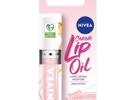 Caring Lip Oil pielęgnujący olejek do ust Clear Glow 5.5ml Hot on Sale