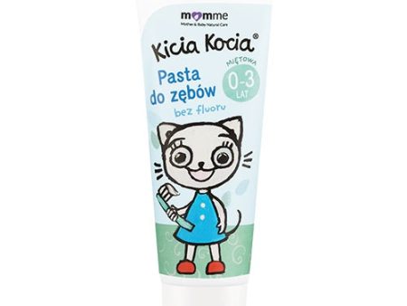 Kicia Kocia pasta do zębów bez fluoru 0-3 lat Mięta 50ml Online Sale