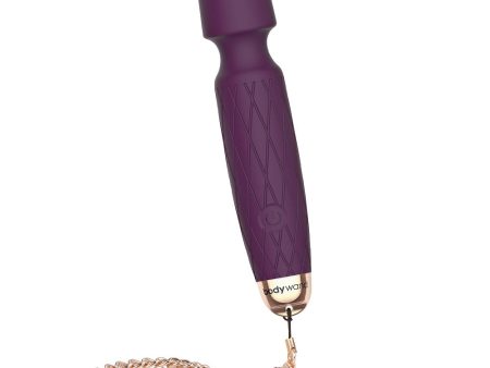 Luxe Mini USB Wand Vibrator mini masażer typu wand Purple Sale