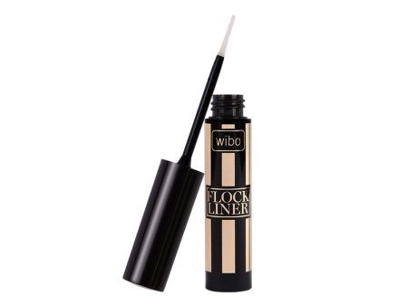 Flock Liner eyeliner do powiek z aplikatorem Black For Discount