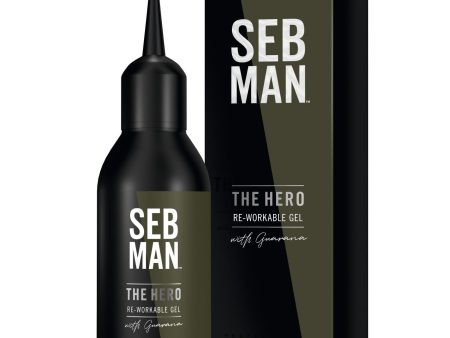 The Hero Re-Workable Gel elastyczny żel do układania włosów 75ml Hot on Sale