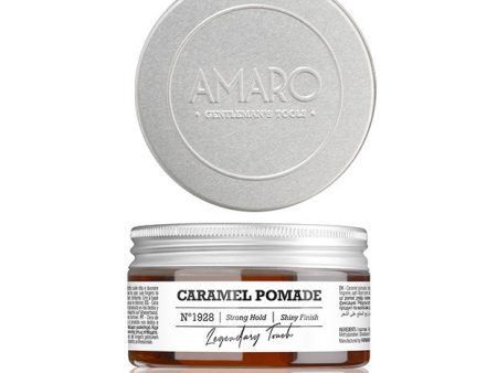 Caramel Pomade mocno utrwalający pomada do włosów Strong Hold 100ml Supply