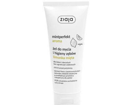 Mintperfekt Aroma żel do mycia i higieny zębów Limonka Mięta 100ml Hot on Sale