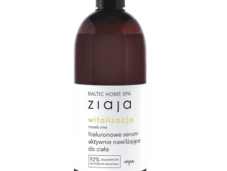 Baltic Home Spa Witalizacja hialuronowe serum aktywnie nawilżające do ciała Morela Ume 400ml For Cheap